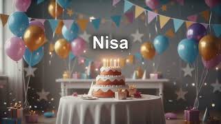 İyi Ki Doğdun Nisa İsme Özel Doğum Günü Şarkısı