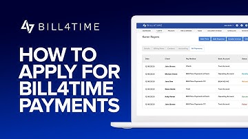How to Apply for Bill4Time Payments | Bill4Time