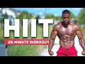 25 MINUTE BODY WEIGHT HIIT WORKOUT | ADVANCED MOVEMENTS WITH MODIFICATIONS