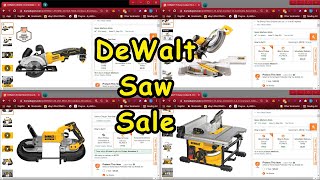 DeWalt Tool Deals | Saw Edition at Home Depot Black Friday 2021