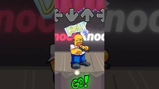 FNF Homer Simpson Playground Test VS Gameplay #shorts