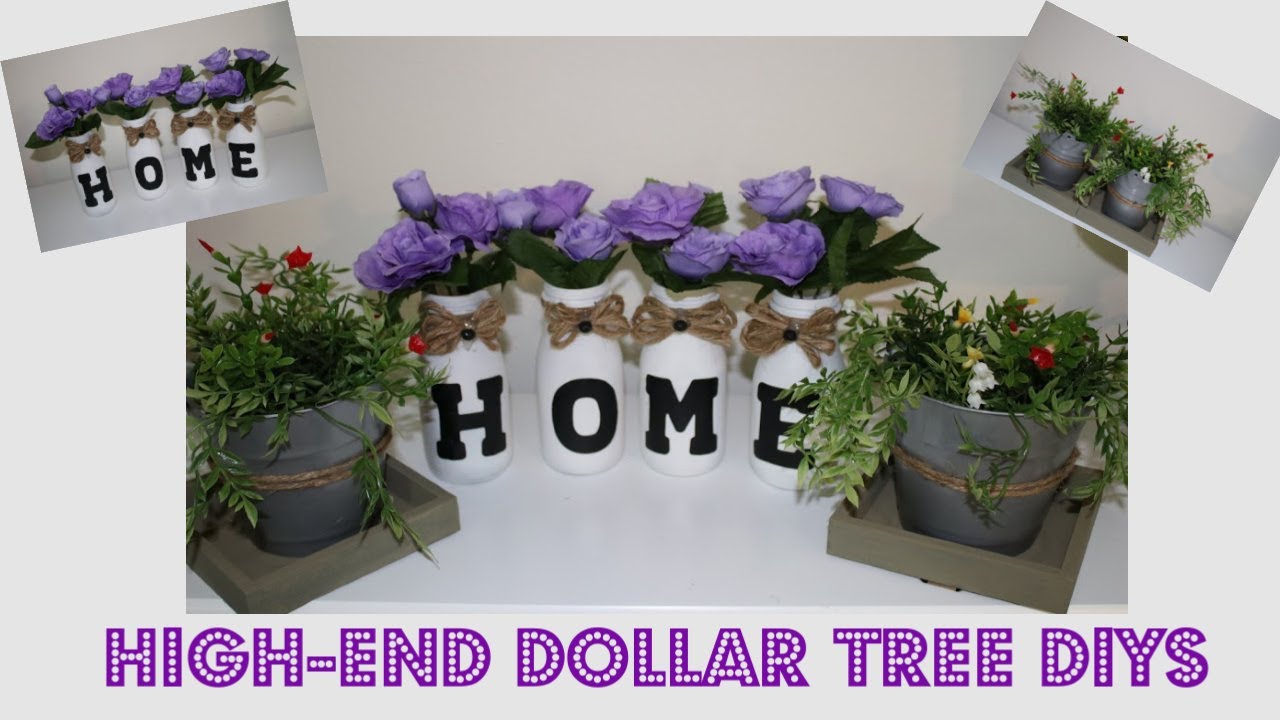 High End Dollar Tree DIY Home Decor | 2 Easy DIY Decor Dupes | EJD ...