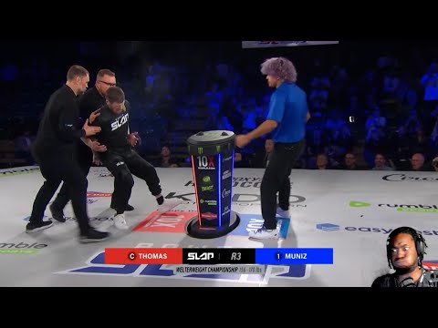 Londini Reacts to Greatest Power Slap Title Match ?!!!!