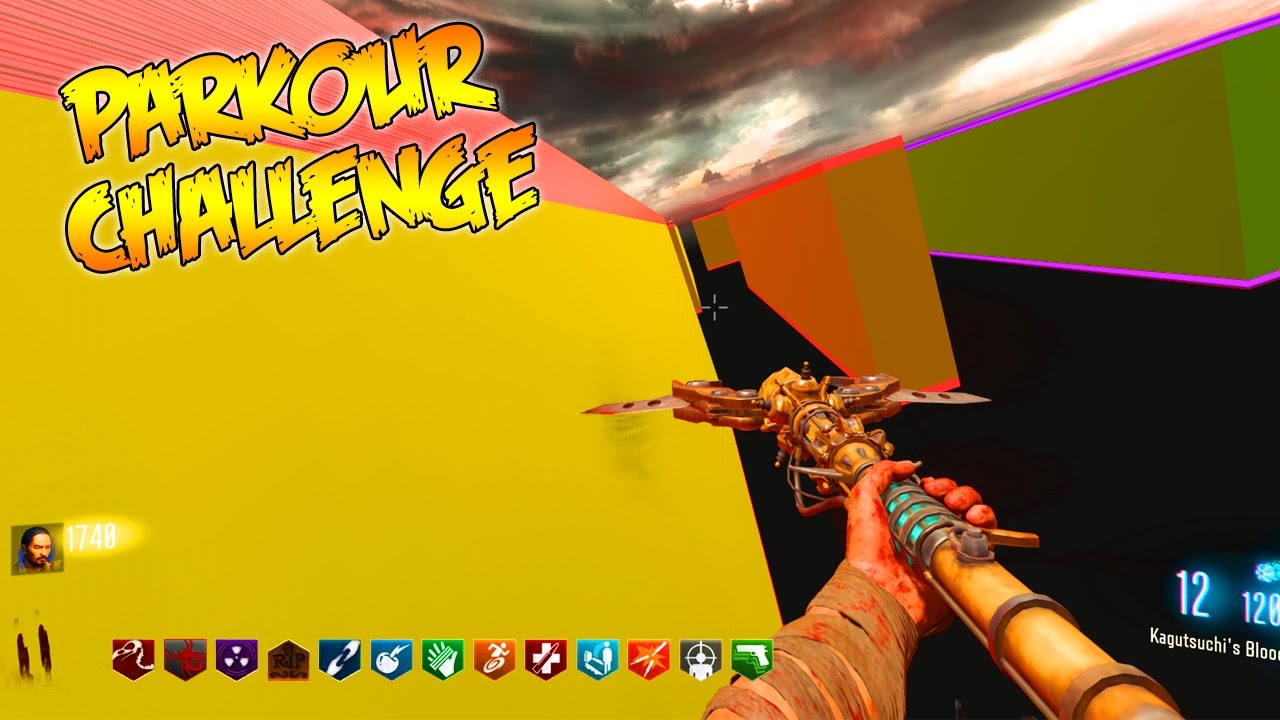 dlcl stanford PARKOUR CHALLENGE ZOMBIES - *HARD MAP* (Black Ops 3 Custom Zombies)