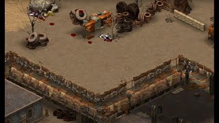 картинка: Fallout Tactics – Прохождение #12 | Город с частями робота и Разбойники