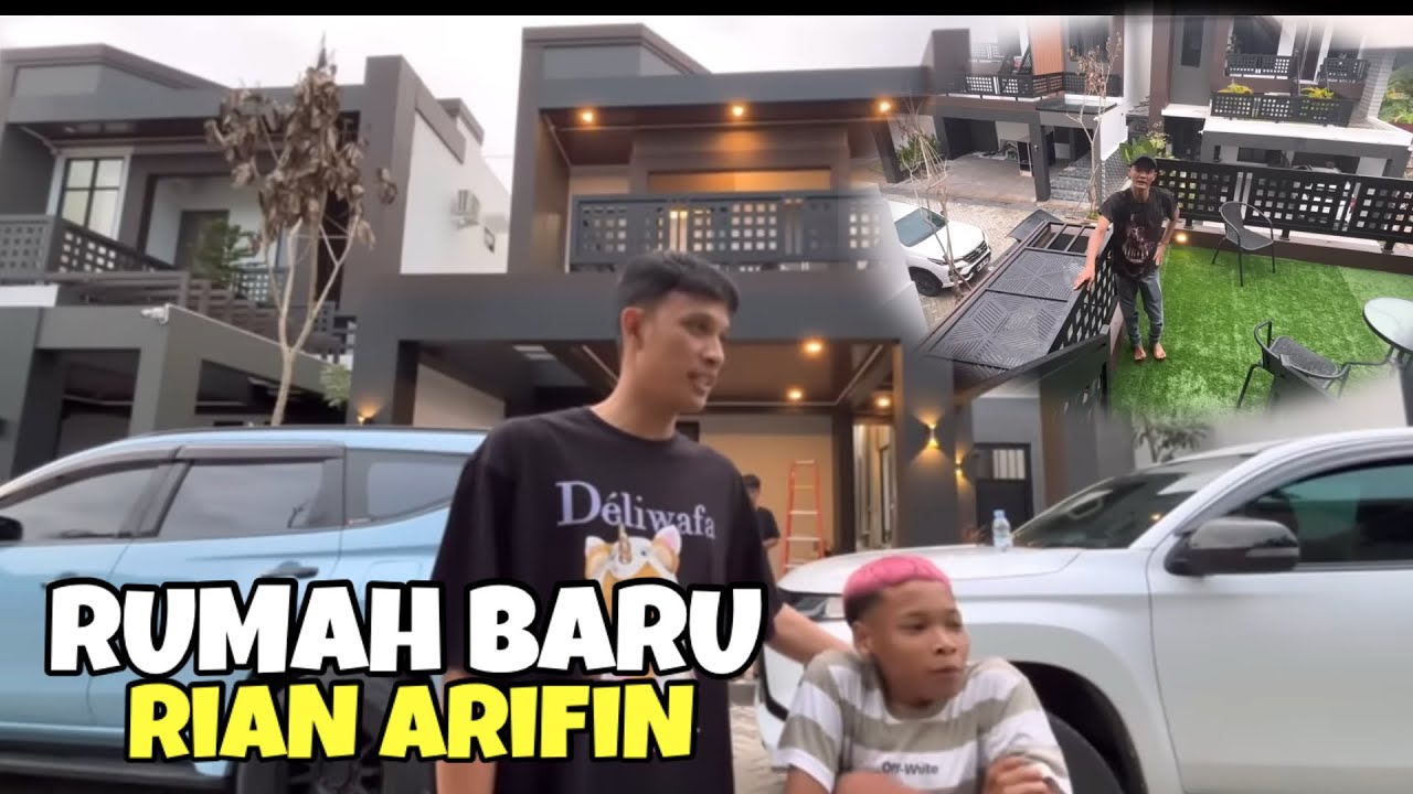 Wouww..!! Bikin ngiler Rumah baru Rian arifin