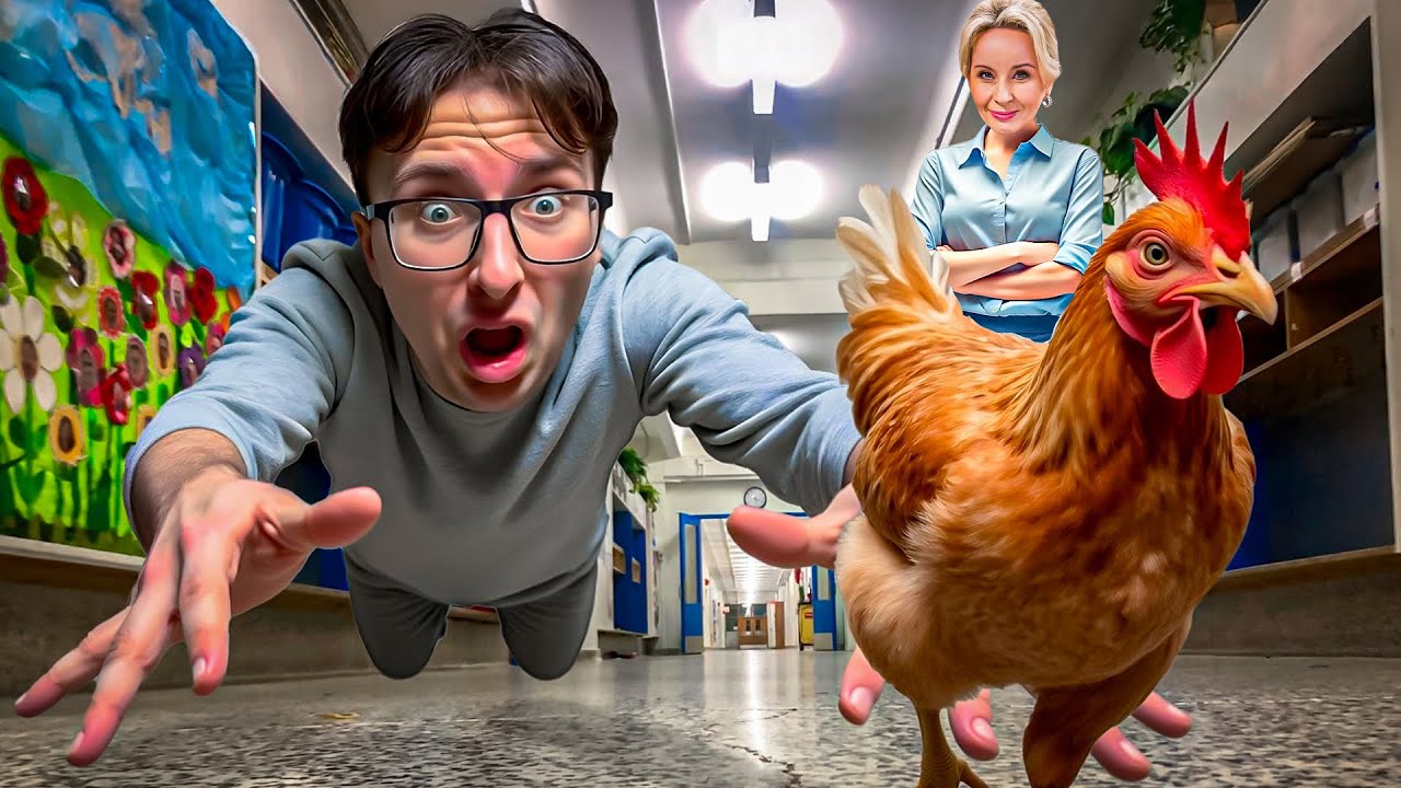 KURA W SZKOLE VS PANI KŁOSEK*szkoła*