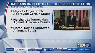 How your Kansas delegates voted in the Electoral College results certification