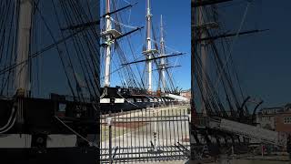 USS Constitution Charlestown harbor