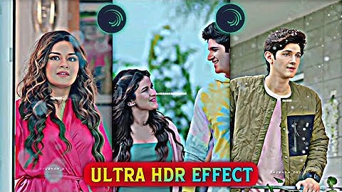 NEW ULTRA HDR EFFECT IN ALIGHT MOTION APP 😍
