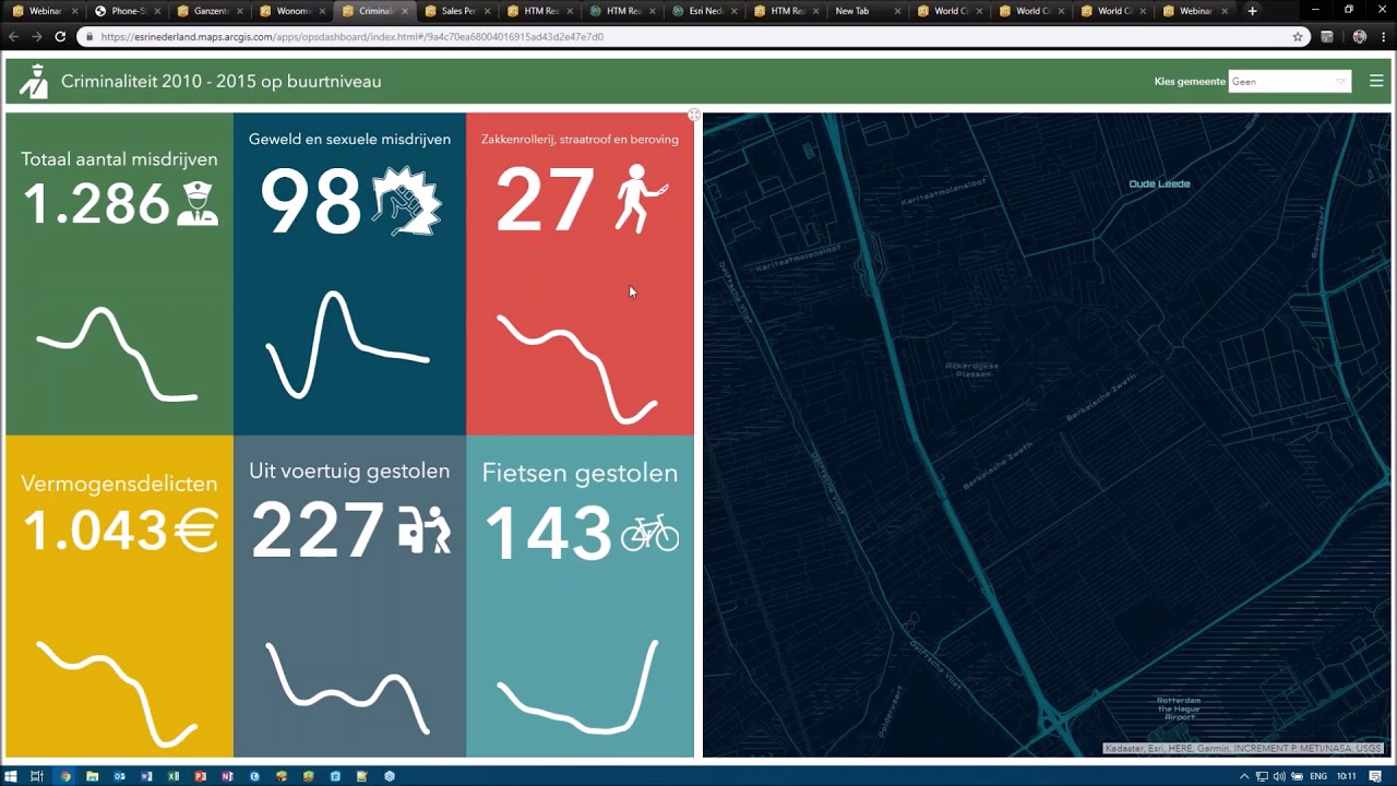 Webinar 'Aan de slag met Operations Dashboard for ArcGIS' - YouTube