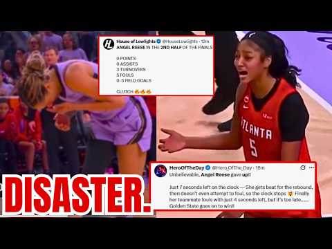Angel Reese GIVES UP in 2nd Half DISASTER on LOSS to Valkyries! WNBA DISRESPECT National Anthem!