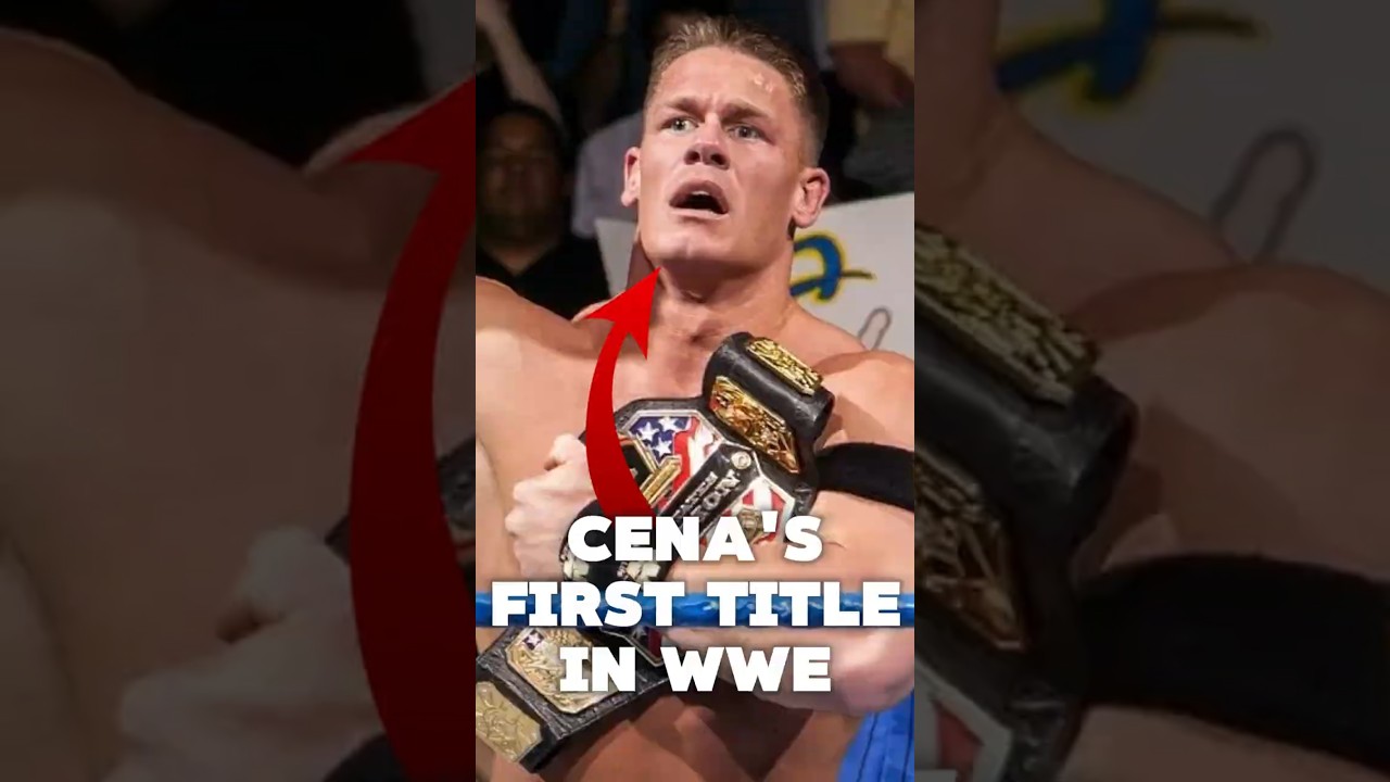 John Cena's first nine CHAMPIONSHIP OPPORTUNITIES #wwe #wrestling #shorts