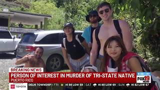 Persona de interés en el asesinato de un nativo del área triestatal en Puerto Rico