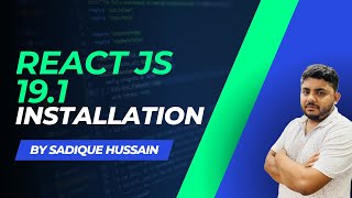 Reactjs 19.1 in Hindi - Installation with vite - Part 1