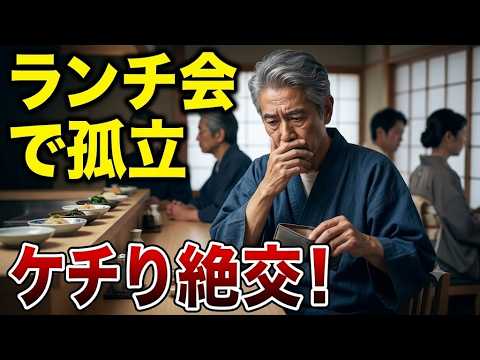 【絶対やるな】ランチ会でケチって絶交された悲惨すぎる末路！シニア口コミ紹介します