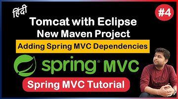 Download and Configure Tomcat with Eclipse | New Fresh Web Project | Add Spring MVC Dependency