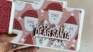Dear Santa Mini Camera Album | Christmas Mini Album | COME SEE!