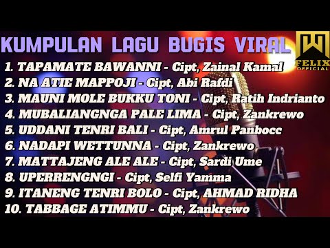 KUMPULAN LAGU BUGIS VIRAL MASA KINI - (2023-2024)