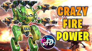 CRAZY FIRE POWER!!! Max TYPHON IGNITER Crazy TITAN SLAYER | War Robots MK2 Gameplay WR