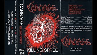 Carnage (IL) - Killing Spree (Demo 1989)