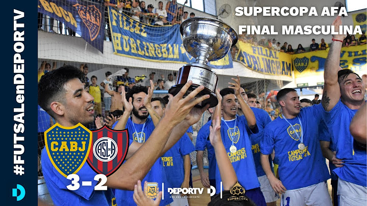 Boca 3-2 San Lorenzo | RESUMEN Y GOLES - Supercopa - Final Masculina
