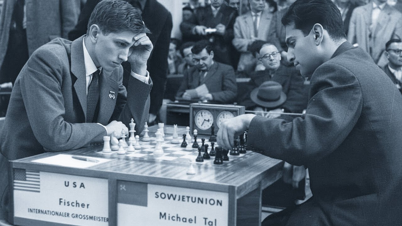 Bobby Fischer vs Mikhail Tal | The Legendary King Walk | Candidates Tournament 1962