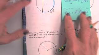 Central and Inscribed Angles Part 3