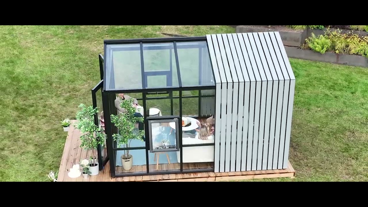 Stali Modern Wooden Greenhouses and Garden Rooms