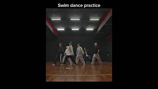 #BTS swim dance practice #jungkook #namjoon #taehyung #jimin #jin #yoongi #jhope #fypシ