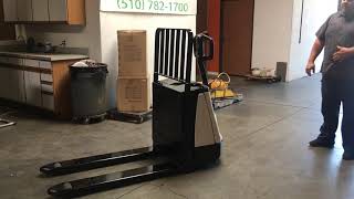 Crown 4500 lbs Capacity Electric Pallet Jack Lift Truck 24V forklift