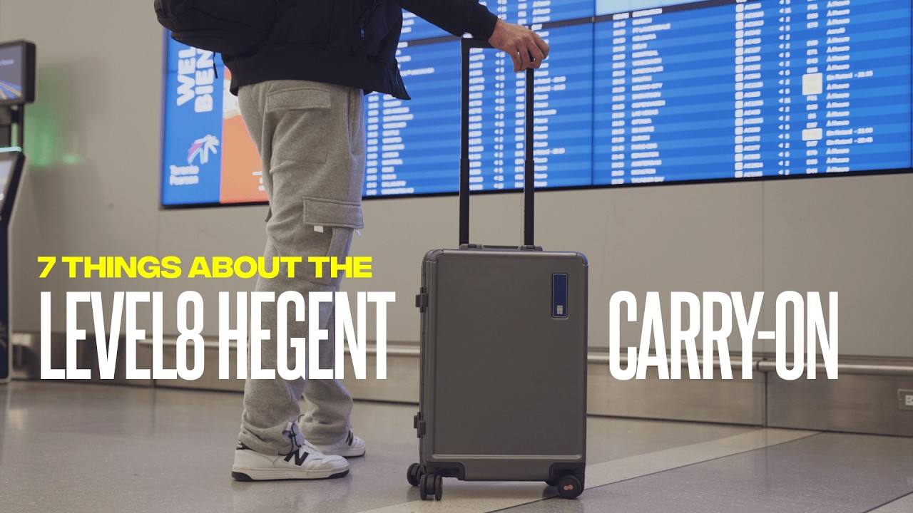 Level 8 Hegent Luggage キャリーケース LEVEL8 HeGent Carry on Luggage Review | One Tech Traveller
