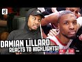 Damian Lillard Reacts To Damian Lillard Highlights! | The Reel