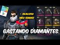 GEMANDO A CONTA DIAMANTE QUE NUNCA GASTOU DIAMANTES NO FREE FIRE