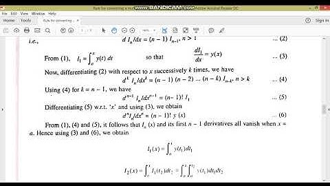 Converting multiple integrals into a ordinary single integral//MM-II//M.Adnan Anwar