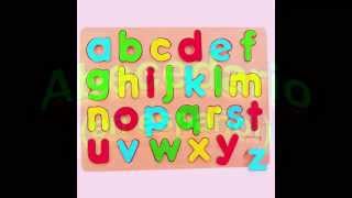 Vídeo Educativo; Abecedario en Minúsculas (en español, blanco y negro)