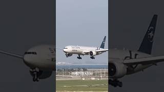대한항공 B777-300ER 인천공항 착륙 (스카이팀 특도) #shorts