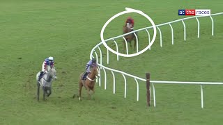 Incredible! Horse comes from miles back to win at Chepstow!