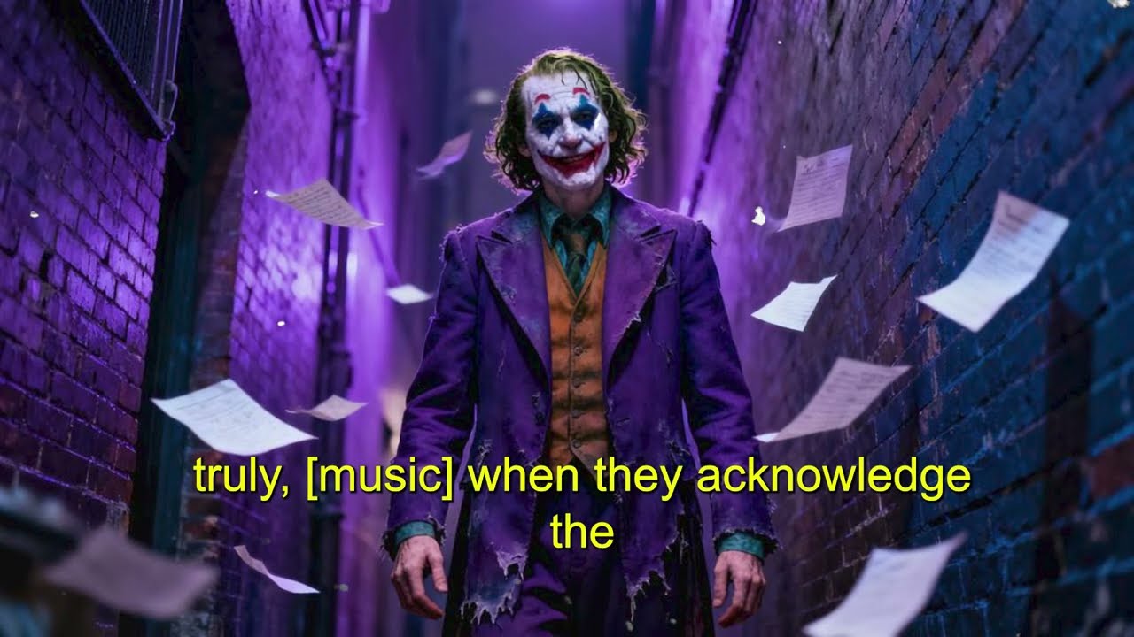 THEY NEVER REALIZED YOU CAN FEEL A STORM COMING LONG BEFORE IT HITS 🌩👁‍🗨   Joker Speech Powerful