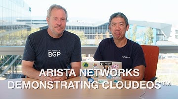 Arista Networks Demonstrating CloudEOS™