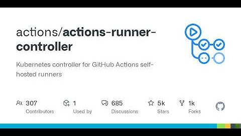 GitHub - actions/actions-runner-controller: Kubernetes controller for GitHub Actions self-hosted ...