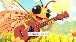 storia della cicala fannullona e della formica laboriosa