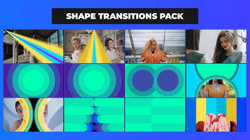 Shape Transition Pack After Effects Template