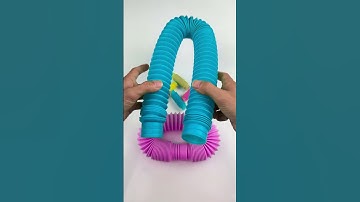 MINI Relaxing ASMR Creating POP-Rainbow #satisfyingvideos #relaxing #oddasmr #asmrvideos #crunchy