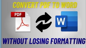 How to Convert PDF to Word | ChangePDF File to Word Document part 5