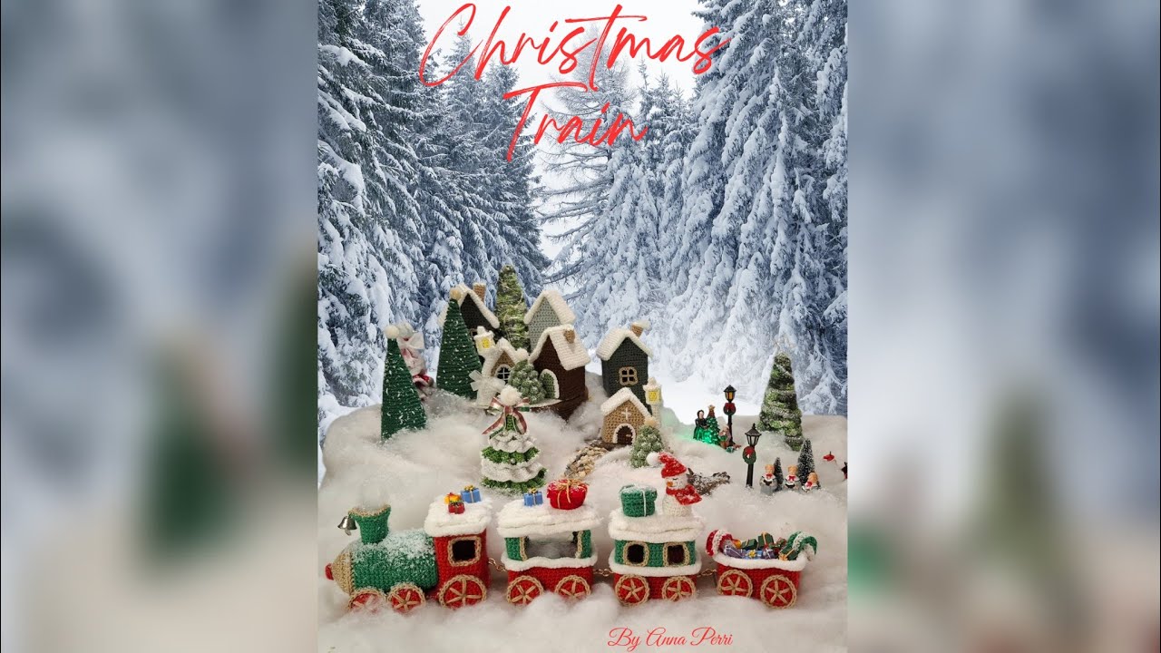 Treno Natalizio 3a Parte Locomotiva Step 1 - Evento di Natale 2025 ( Christmas Train ) by Anna Perri