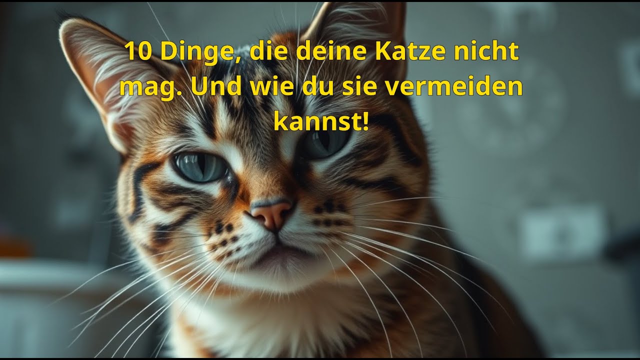 10 Dinge Die Katzen Nicht Mgen