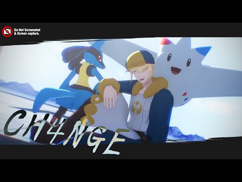 [MMD//ポケモン] CH4NGE [ウォロ/トゲキッス/ルカリオ/Volo/Togekiss/Lucario]※微ネタバレ