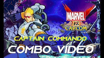 Marvel vs. Capcom X 2.0 (MUGEN) ~ Combos | Captain Commando