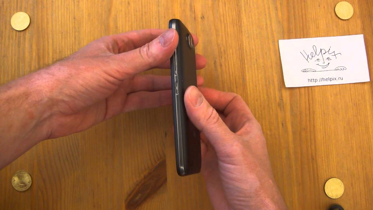 Fly IQ446 Magic - распаковка, первое включение